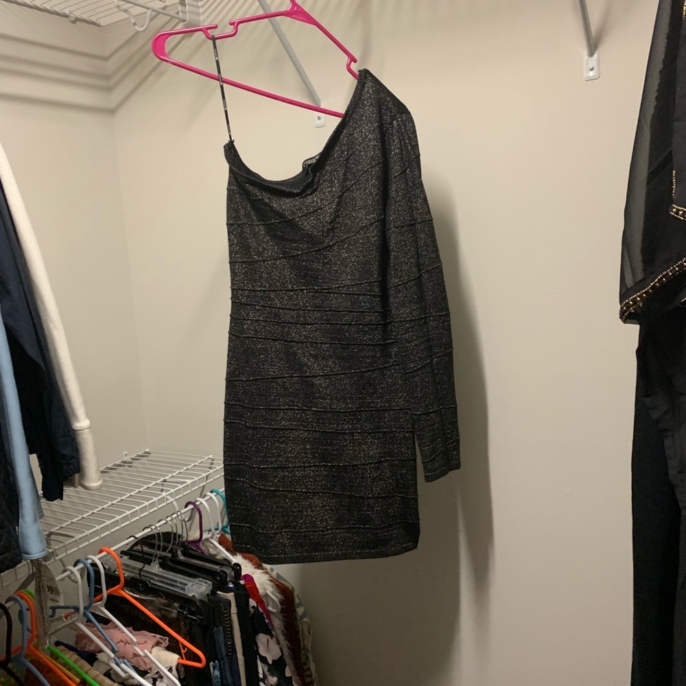 Forever 21 one shoulder mini dress